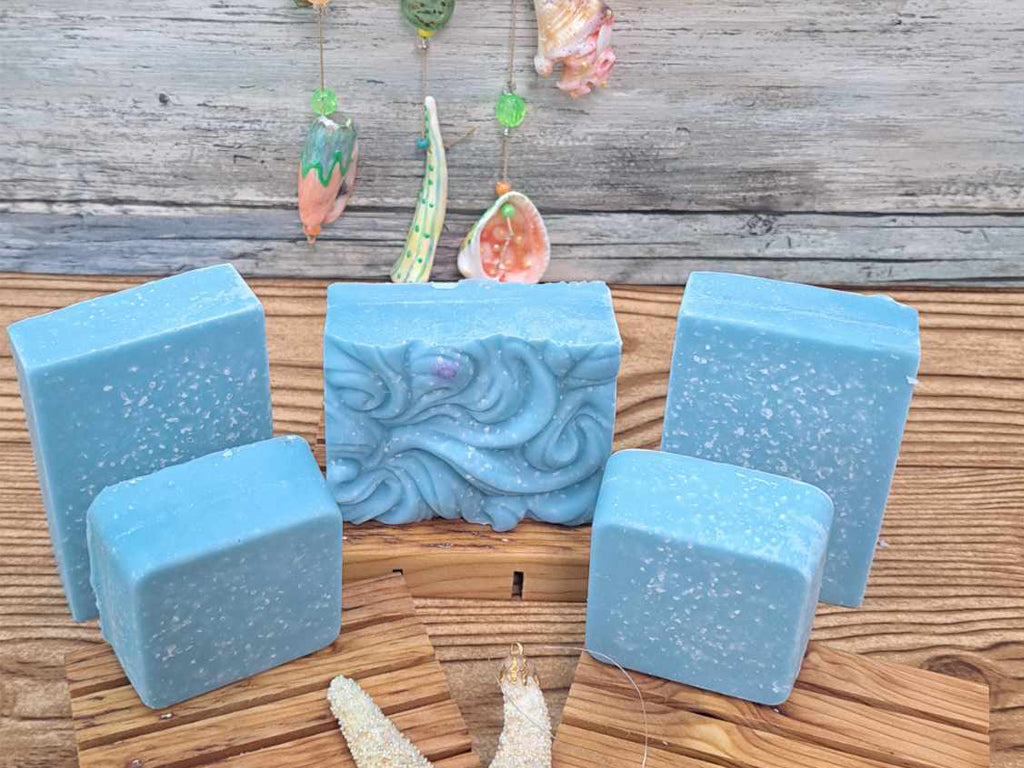 Frosted Sea Glass Salt Bar