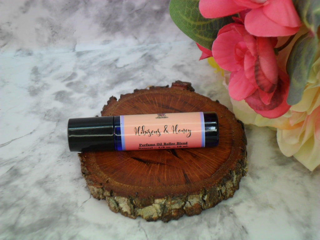 Perfume Roller Balls - Hibiscus and Honey